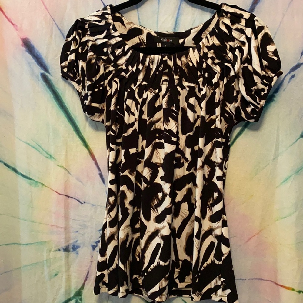 Animalish print top (S)